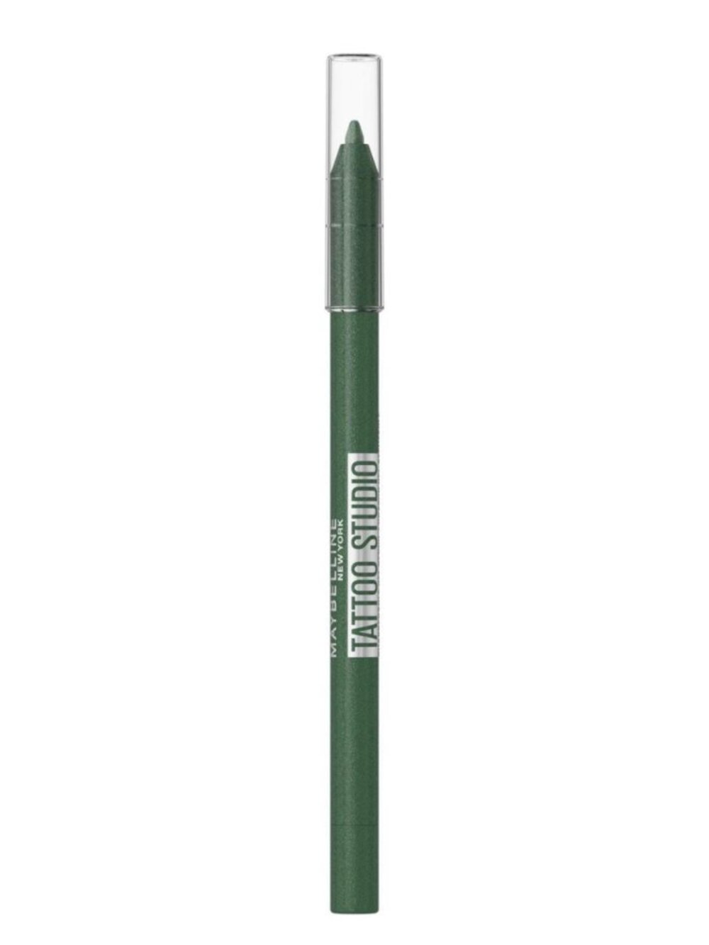 NIB Maybelline Tattoo Studio Longwear Waterproof Gel Eyeliner in Hunter Green
